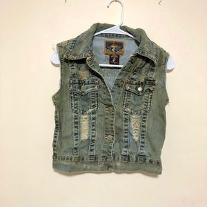 Jean Vest Jacket